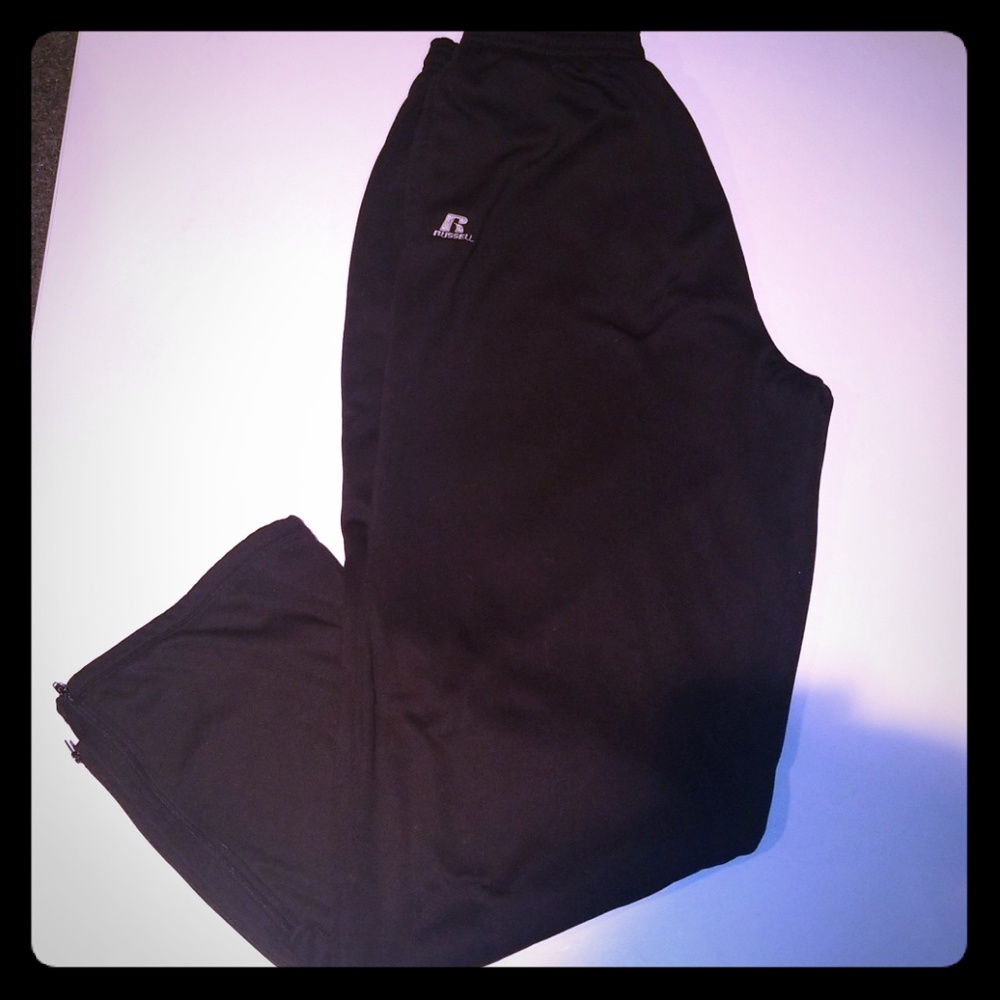 Russell Black Sweatpants